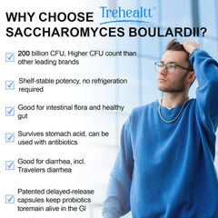 Digestive and immune health benefits of Saccharomyces boulardii probiotic