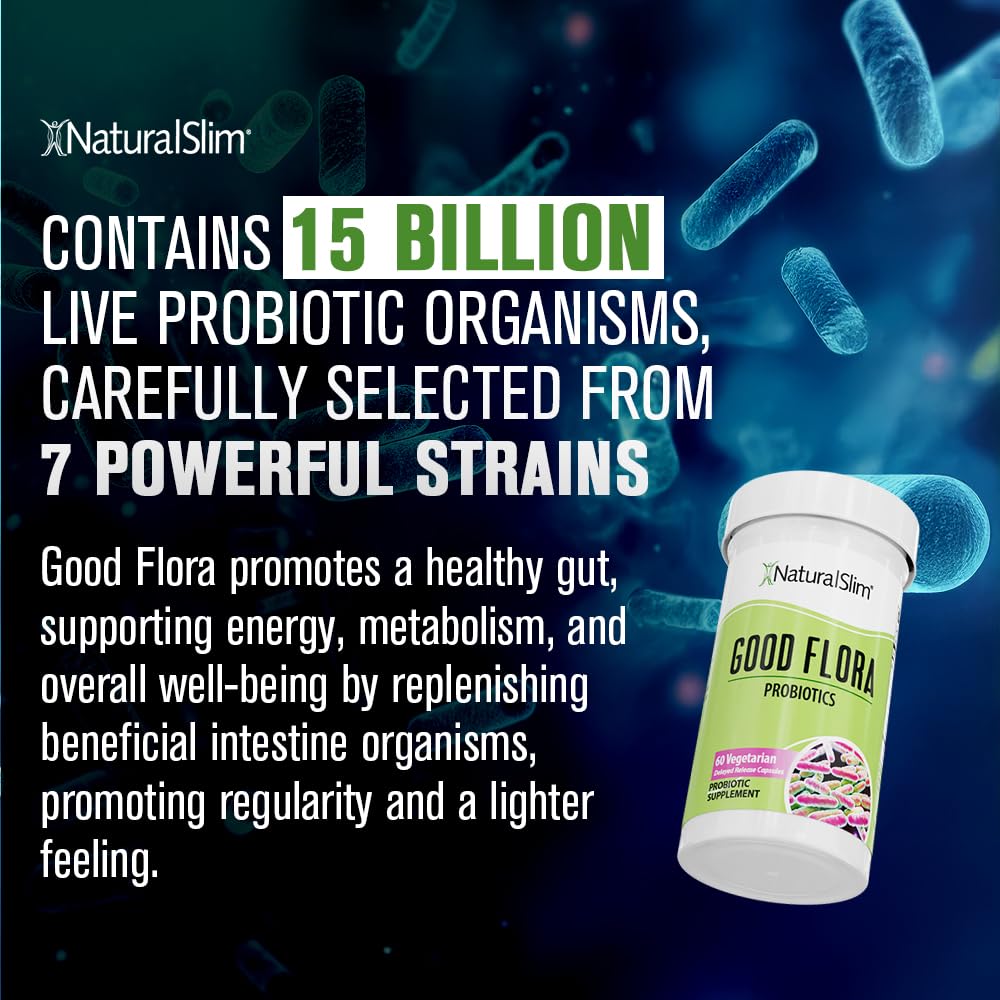 Box packaging of Good Flora probiotic supplement