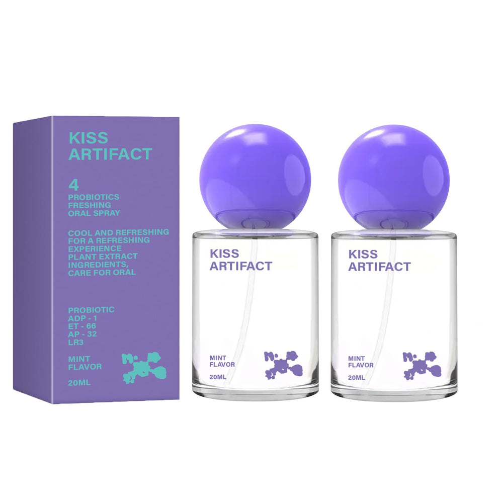 Product shot: 2Pcs Probiotic Oral Spray 20ml bottle