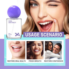 On-the-go freshness with probiotic oral spray