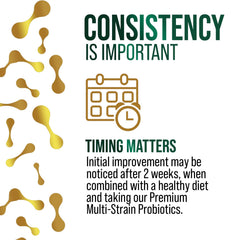 Nature's Peak Probiotics 120 capsules bottle on shelf