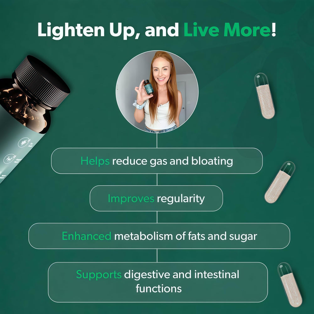 Graphic illustrating gut health with xylooligosaccharides