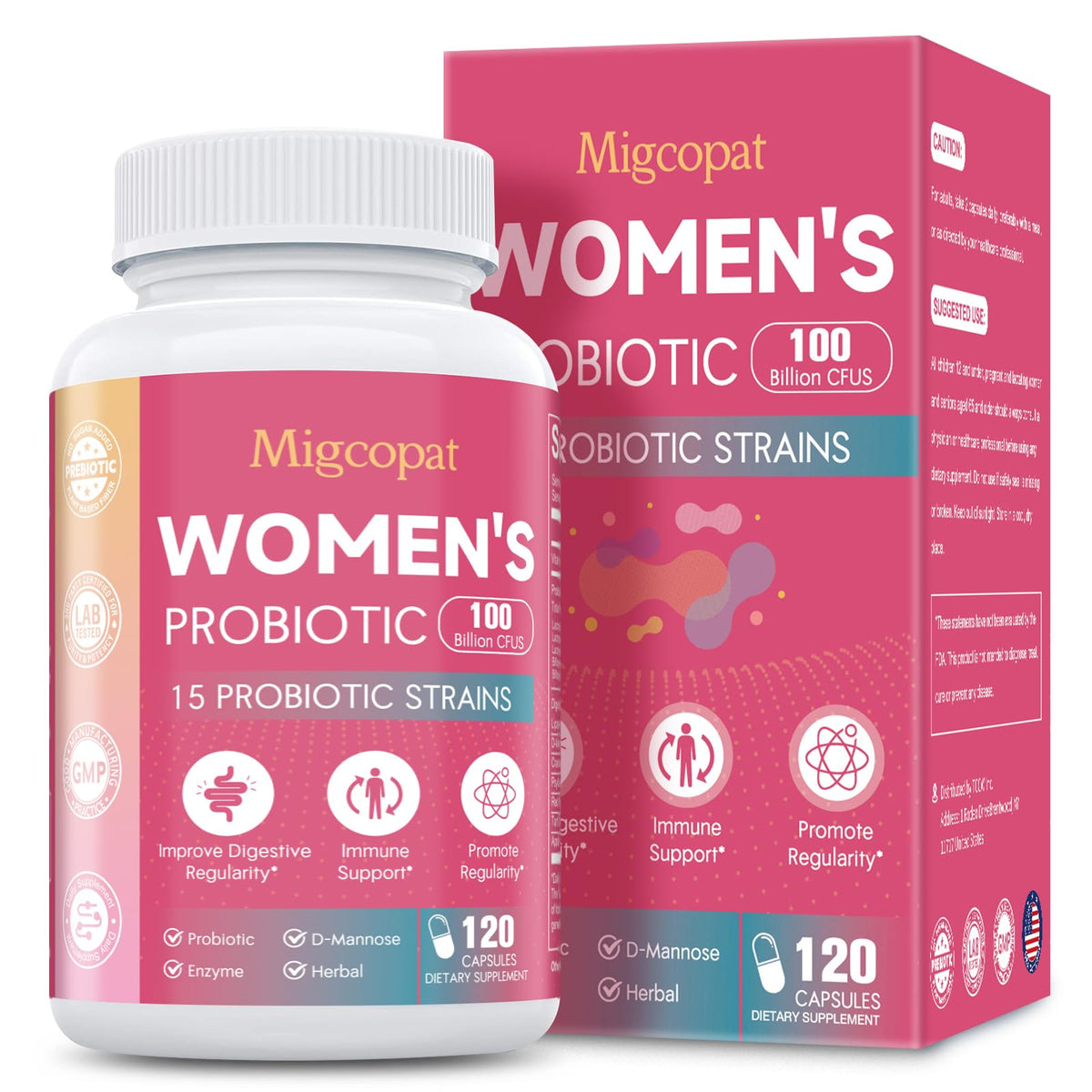 Probiotics for Women 100B CFU with 15 strains