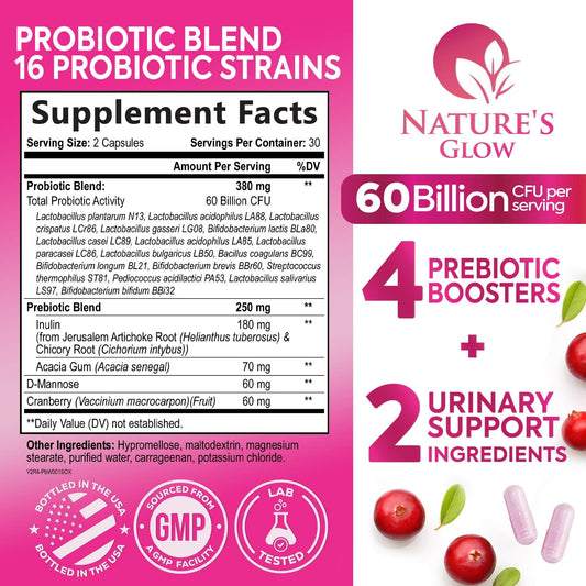 Close-up of 50B CFU label on probiotic bottle