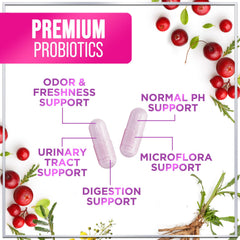 Illustration highlighting Lactobacillus and Bifidobacterium strains