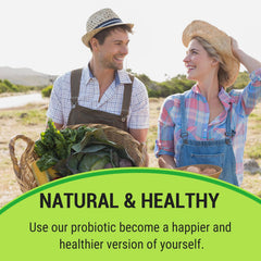 Digestive health and immune support concept imagery