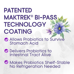 Vegan, gluten-free, soy-free probiotic packaging