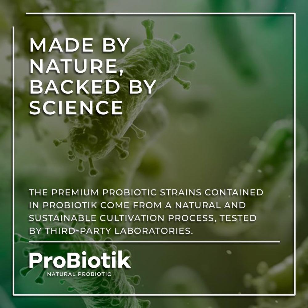 Close-up of Probiotik capsules