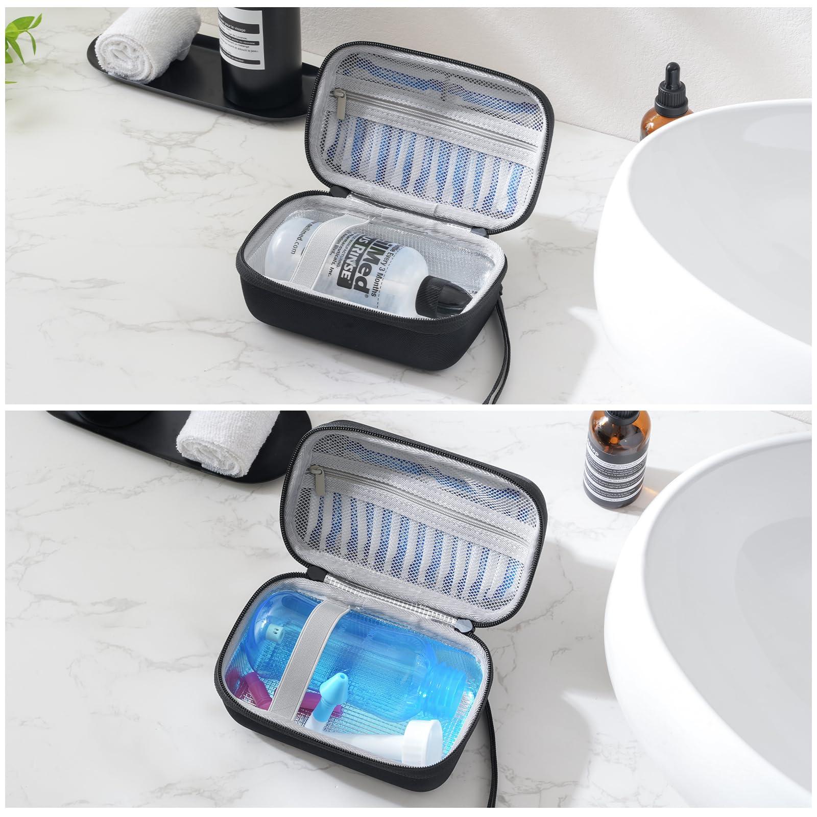 ProCase aluminum-lined interior wipes clean and protects contents from moisture.
