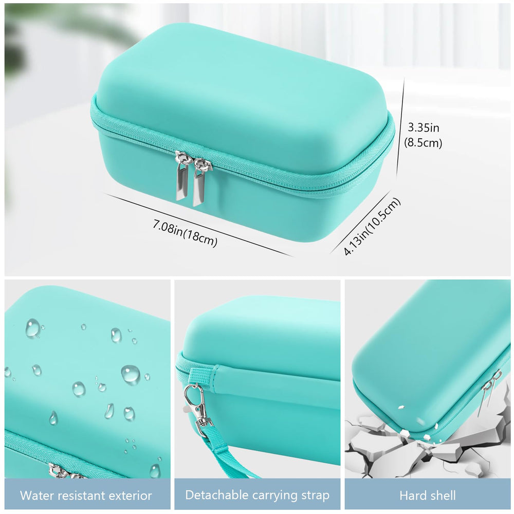 ProCase travel case shows mesh pocket for easy organization of sachets and accessories.