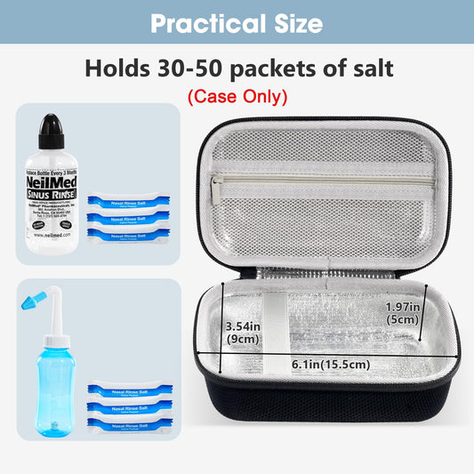 ProCase travel case mesh pocket keeps packets visible for quick grab-and-go access.