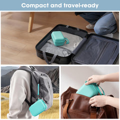 ProCase case safely stores nasal rinse bottles and packets for home use or travel.