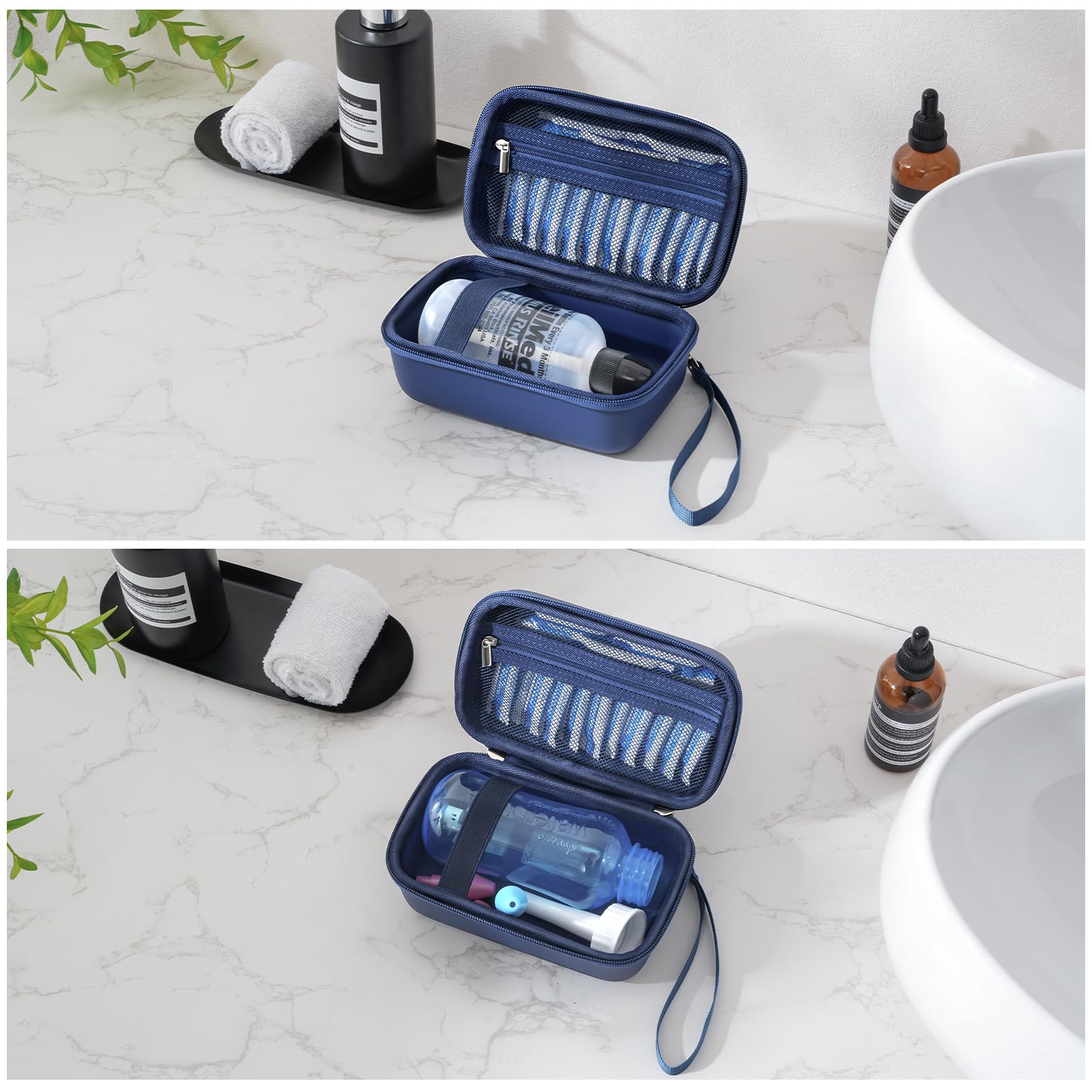 ProCase case includes waterproof lining to keep contents dry and clean during travel.