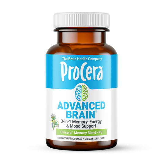 Procera Advanced Brain bottle label