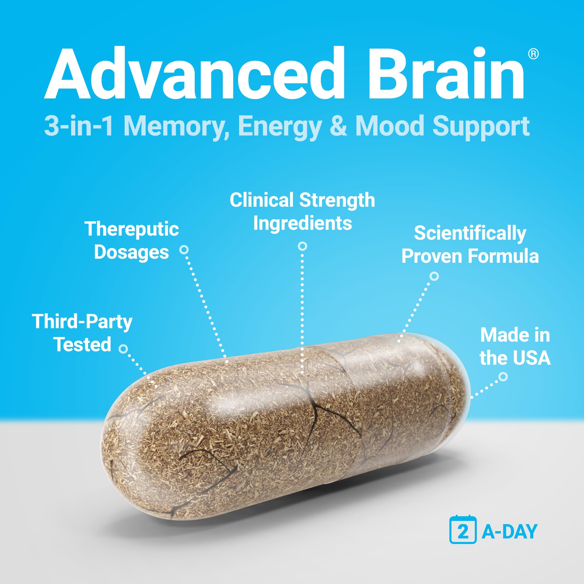 Memory improvement concept graphic