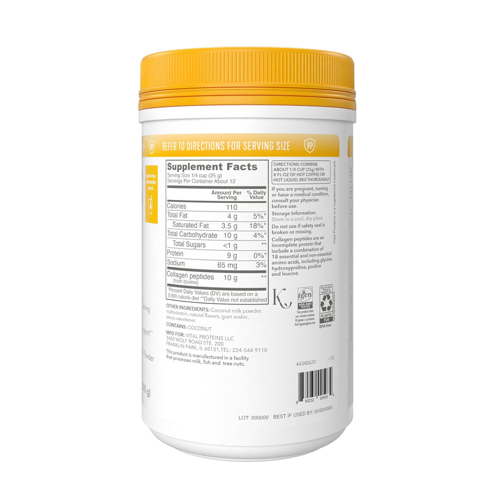 Product packaging and container of Vital Proteins collagen peptides