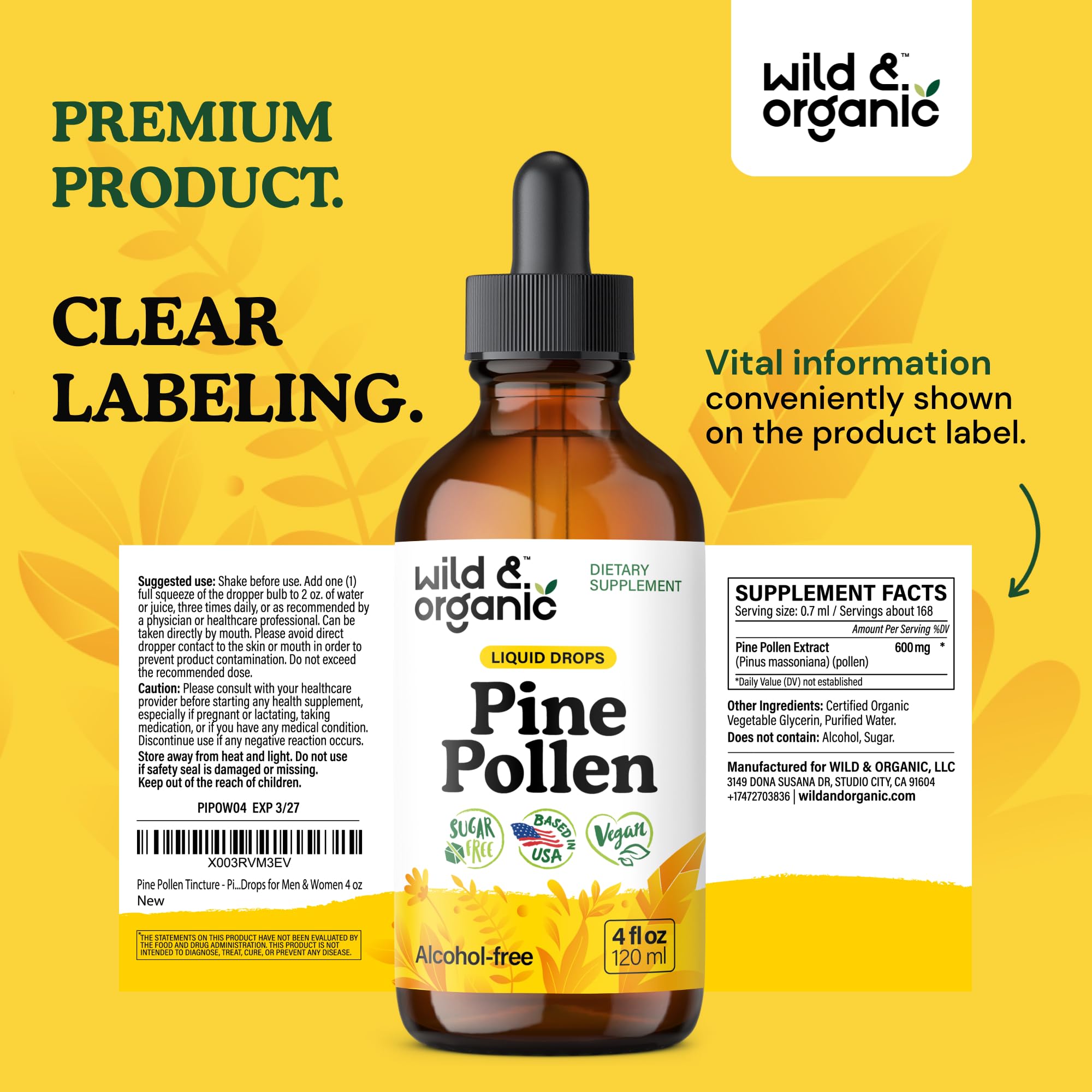 Product packaging and 4 oz bottle