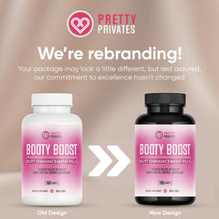 Packaging and box of the butt enhancer pills