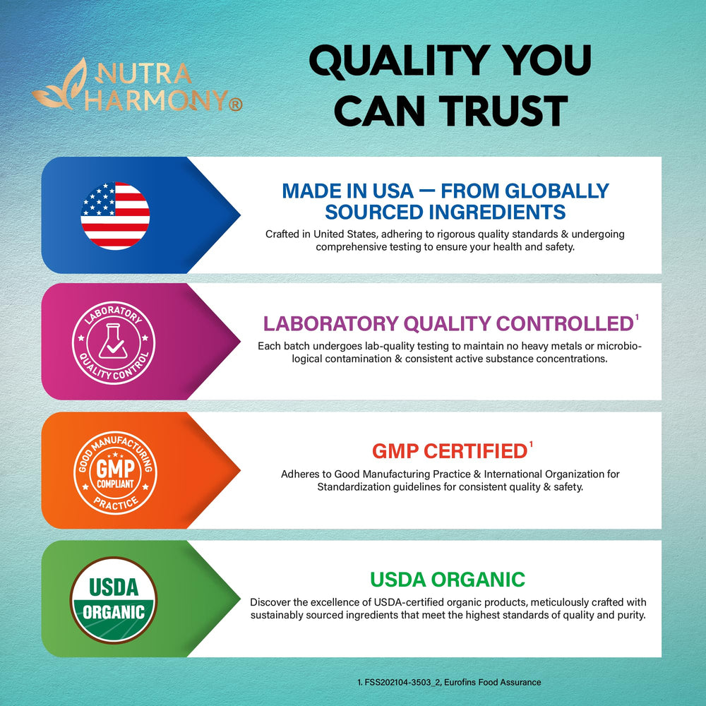 Product packaging showing ingredients list