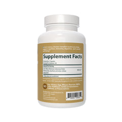 Product packaging for Sanar Naturals Lions Mane 120 capsules.