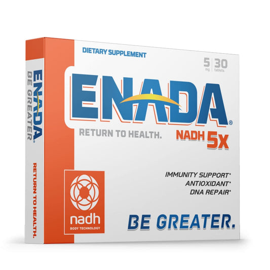 Prof Birkmayer Health Pro Enada NADH 5 mg 30 tabs bottle
