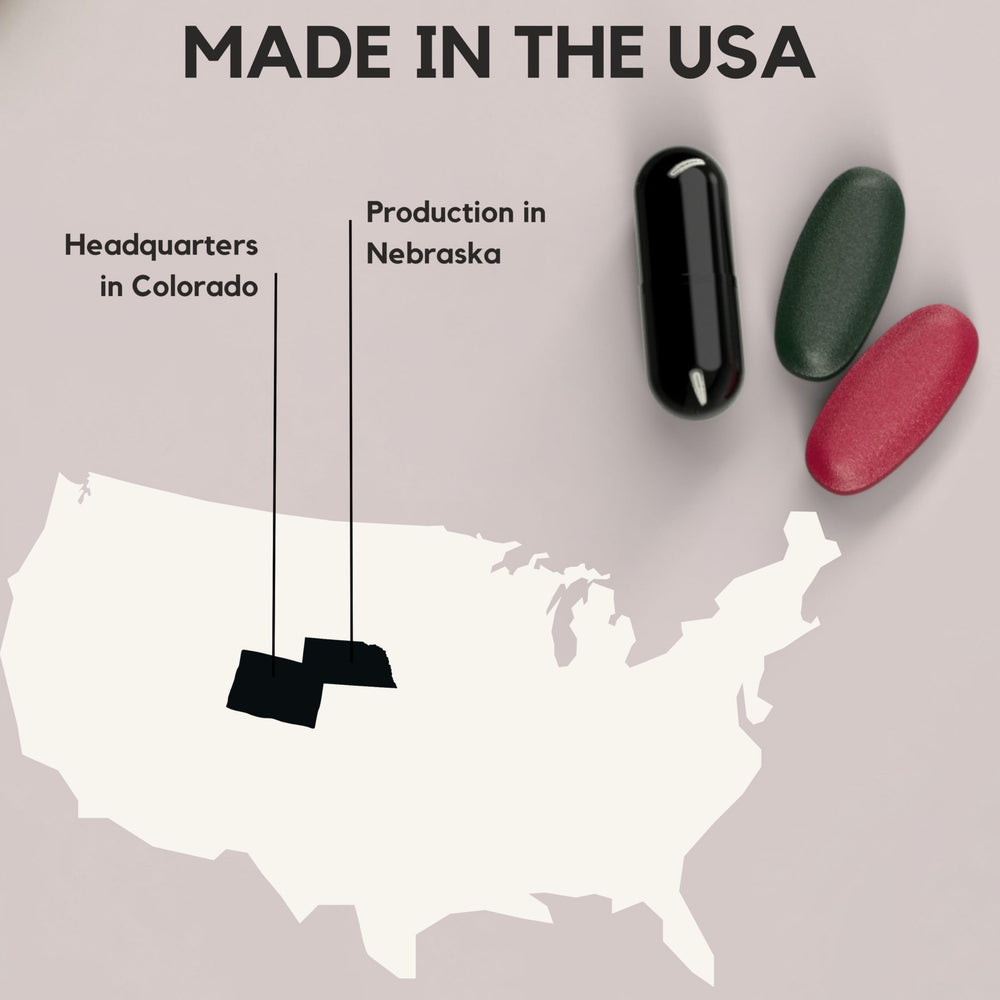 Graphic illustrating Proferrin ES easy-on-the-gut iron supplement