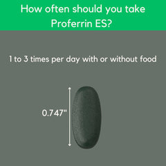 Ingredients and nutrition facts for Proferrin ES