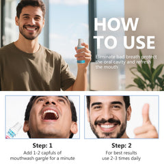 Product displaying professional-grade oral care formula