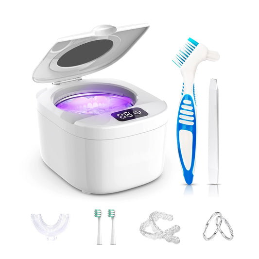 Professional Ultrasonic Retainer Cleaner 45kHz with 190ml capacity