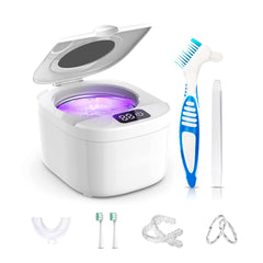 Professional Ultrasonic Retainer Cleaner 45kHz with 190ml capacity