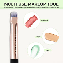 Profusion Cosmetics vegan cruelty-free brush supports ethical makeup with precise application.