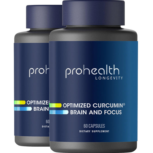 ProHealth 2-Pack Brain & Focus front bottle label