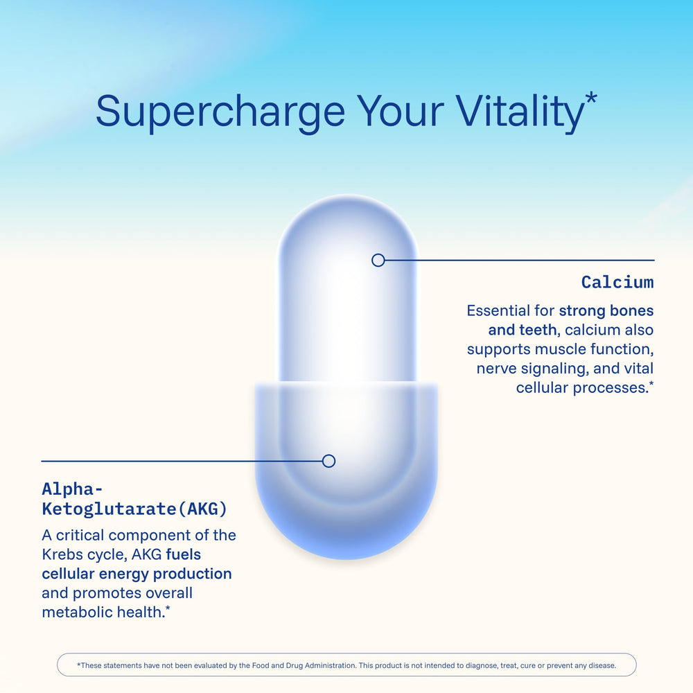 Capsules arranged on a white background