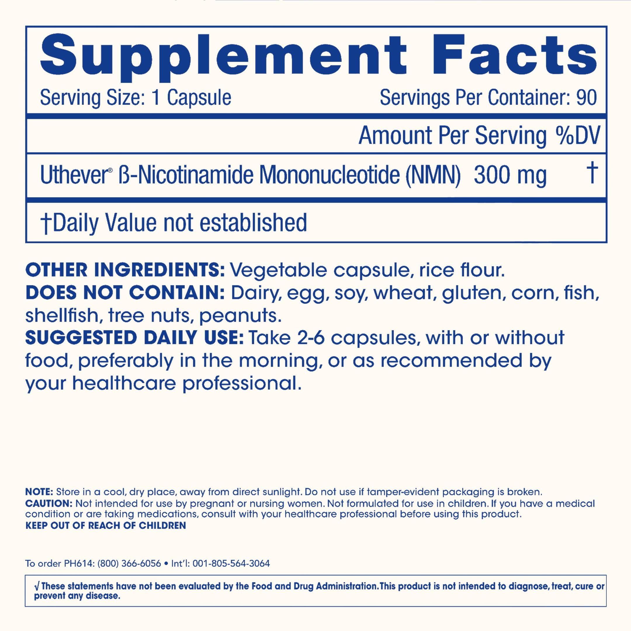 Triple lab-tested seal for ProHealth NMN Pro 300