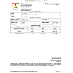 ProHealth third-party batch results online ensuring transparency