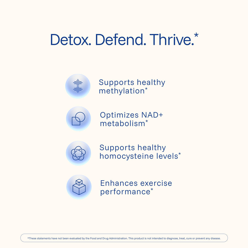 Three-pack ProHealth Longevity TMG packaging signaling value for long-term use