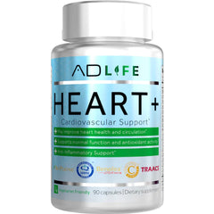 Project AD Heart+ 30 Count bottle front label