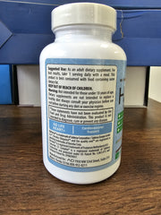 Close-up of Project AD Heart+ bottle label showing CoQ10 and Hawthorn