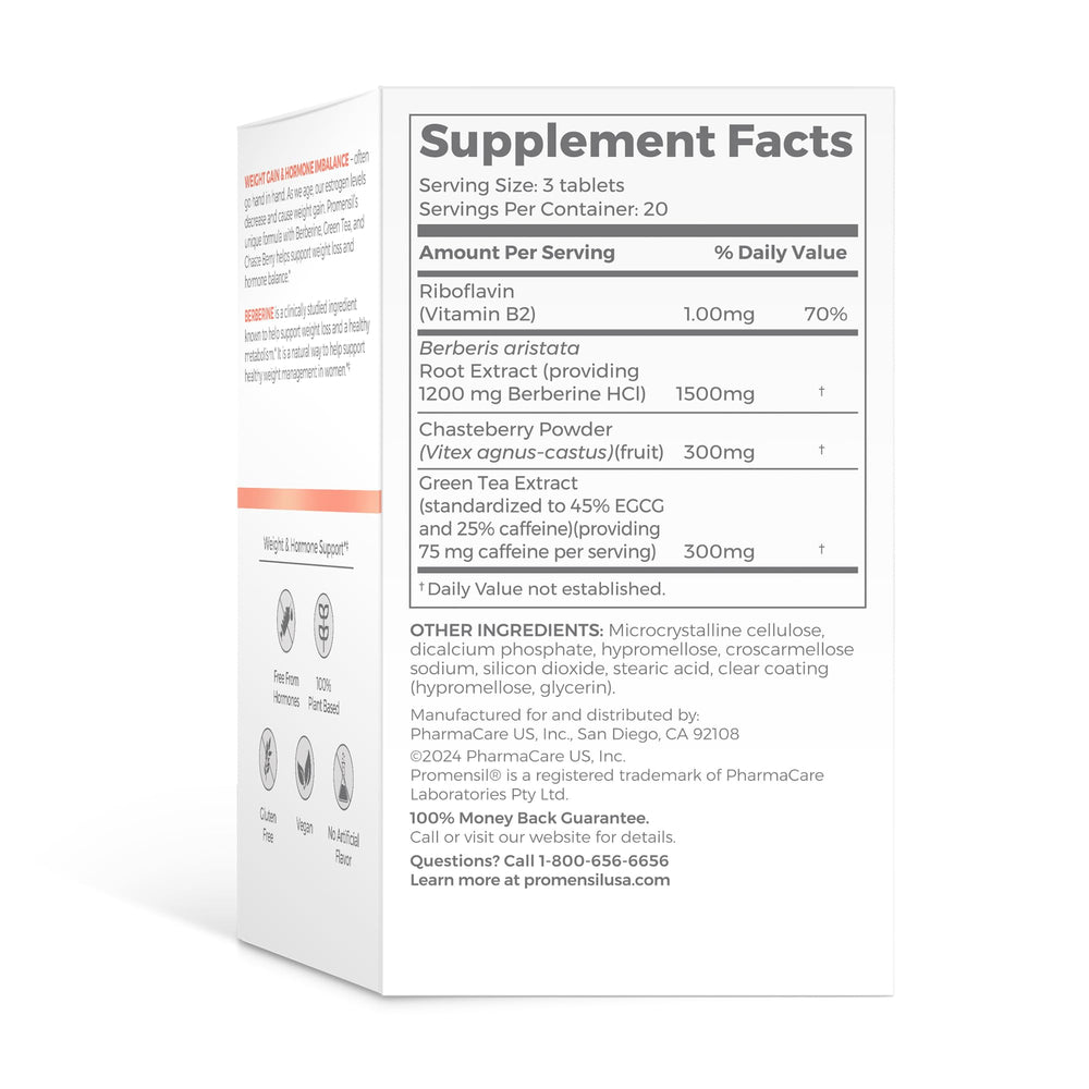 Promensil Weight Loss Support product photography set