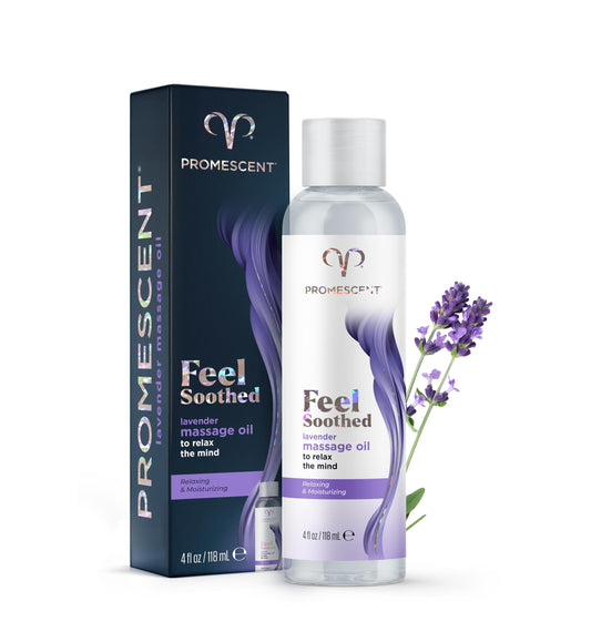 Promescent Lavender Massage Oil 4 oz bottle