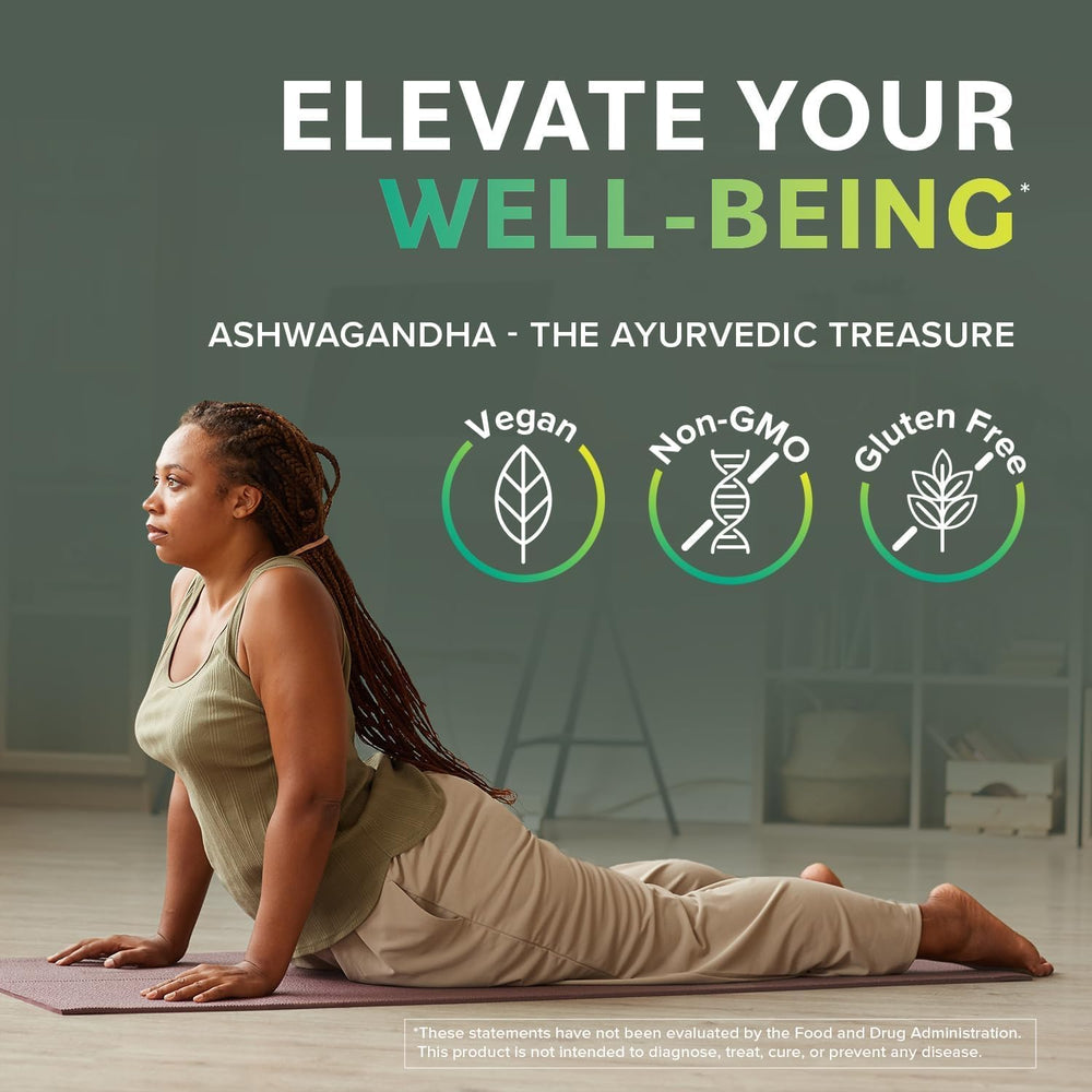 Prominent Nutrition Ashwagandha packaging and capsule