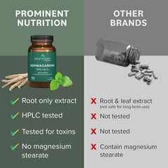 Daily stress relief with Ashwagandha root extract