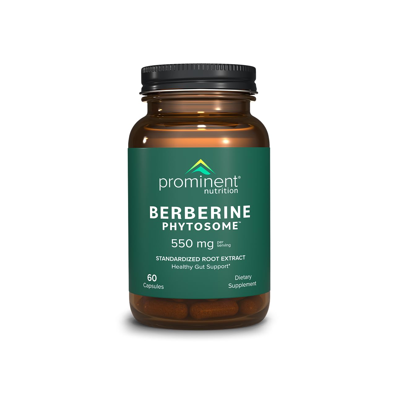 Prominent Nutrition Berberine Phytosome bottle with 60 capsules