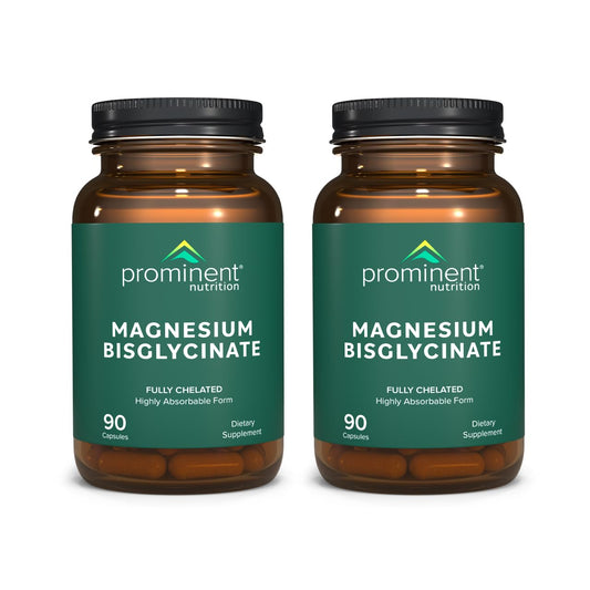Prominent Nutrition magnesium bisglycinate capsules for brain health