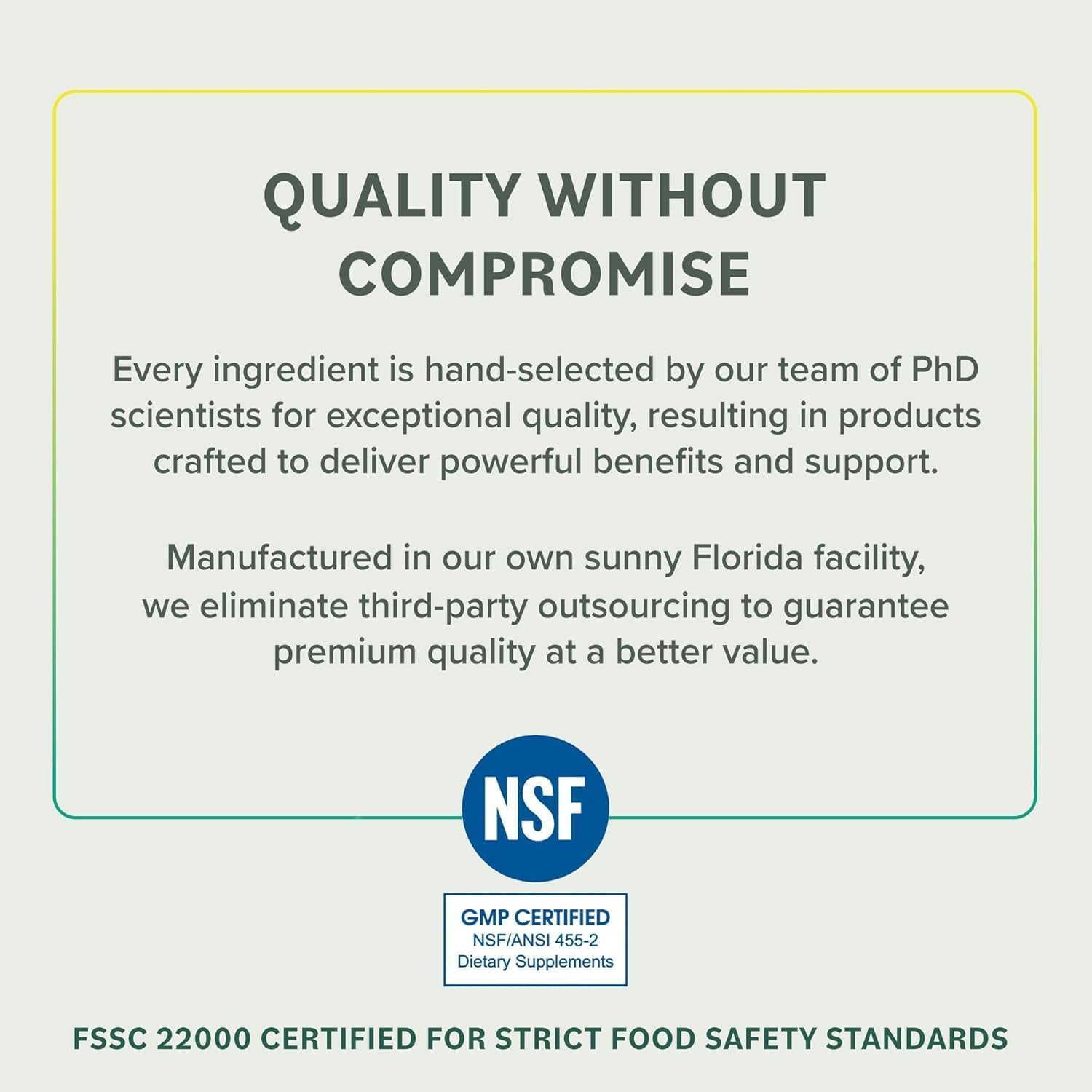 Purity testing seal on Prominent Nutrition Schisandra Berry Extract