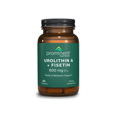 Prominent Nutrition Urolithin A + Fisetin bottle – 60 capsules