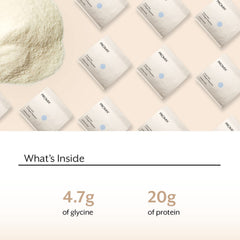 Serving size and scoop for Promix collagen