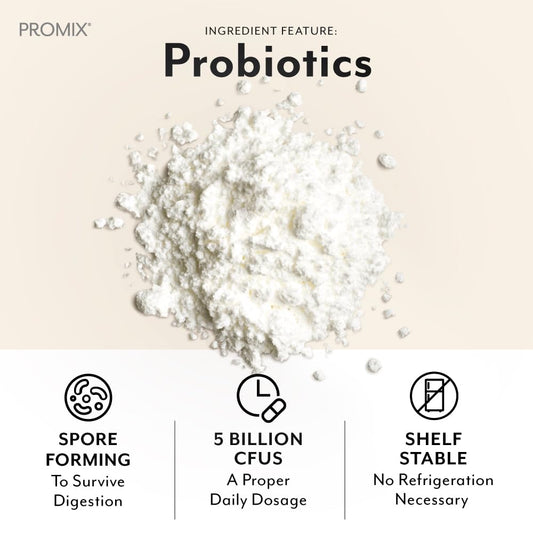 Close up of Debloat ingredients showing probiotic strains and baobab fiber