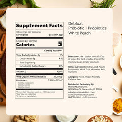 Graphic displaying 5 billion CFU probiotics and gut health concepts