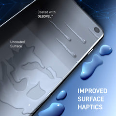 Applying wipe-on coating to a smartphone screen